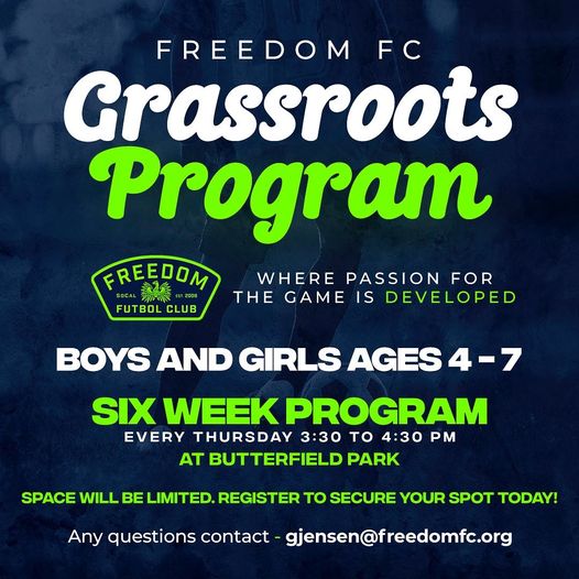 FREEDOM FC - Grassroots Program